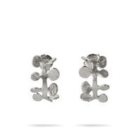 Pendientes Claudia Color Plata Pequeño T. Única-220722 Pendientes Claudia Color Plata Pequeño T. Única-220722 3